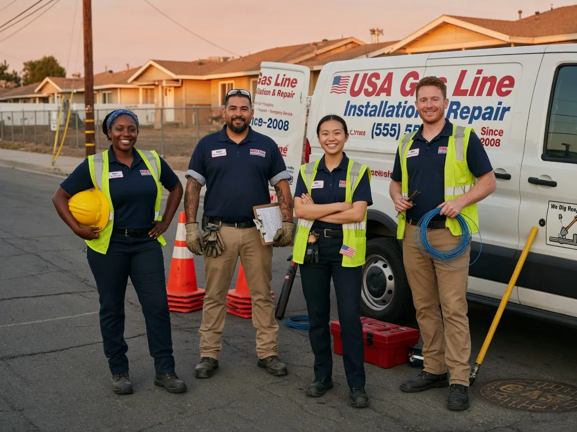 Gas Line Installation company in Burnet, TX